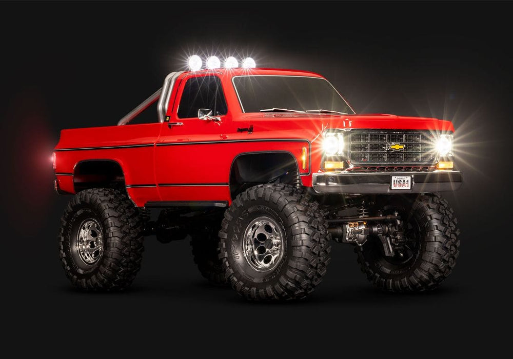 TRA92056-4RED Traxxas TRX-4 Chevrolet K10 Cheyenne High Trail Edition - Red  **SOLD SEPARATELY YOU will need this part # TRA2992 to run this truck