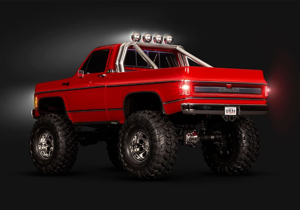 TRA92056-4RED Traxxas TRX-4 Chevrolet K10 Cheyenne High Trail Edition - Red  **SOLD SEPARATELY YOU will need this part # TRA2992 to run this truck