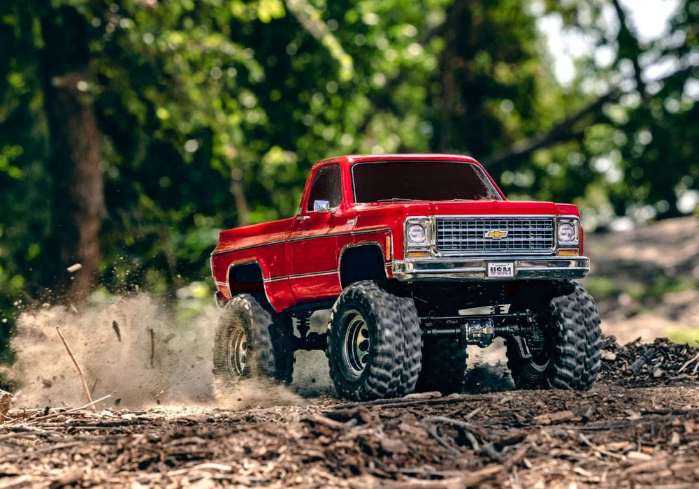 TRA92056-4RED Traxxas TRX-4 Chevrolet K10 Cheyenne High Trail Edition - Red  **SOLD SEPARATELY YOU will need this part # TRA2992 to run this truck
