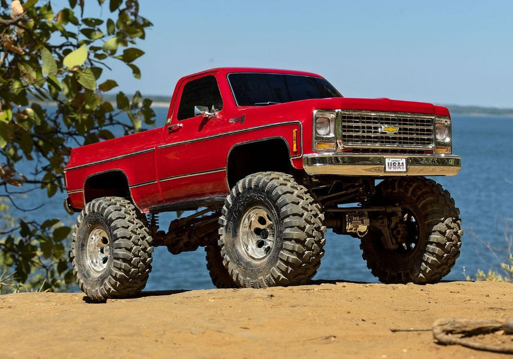 TRA92056-4RED Traxxas TRX-4 Chevrolet K10 Cheyenne High Trail Edition - Red  **SOLD SEPARATELY YOU will need this part # TRA2992 to run this truck
