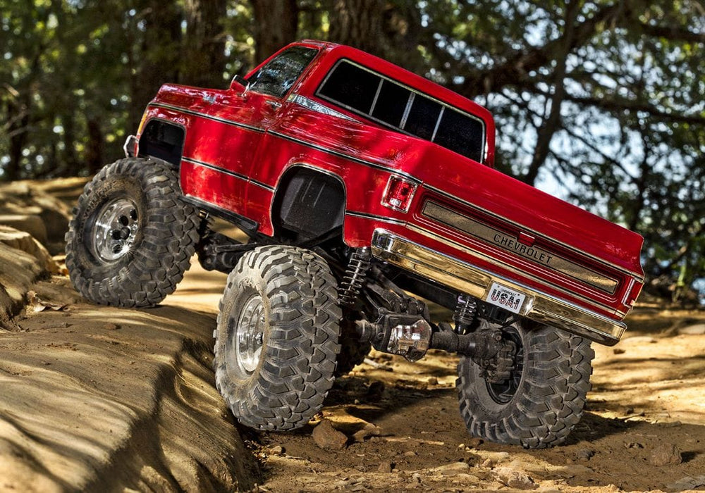 TRA92056-4RED Traxxas TRX-4 Chevrolet K10 Cheyenne High Trail Edition - Red  **SOLD SEPARATELY YOU will need this part # TRA2992 to run this truck