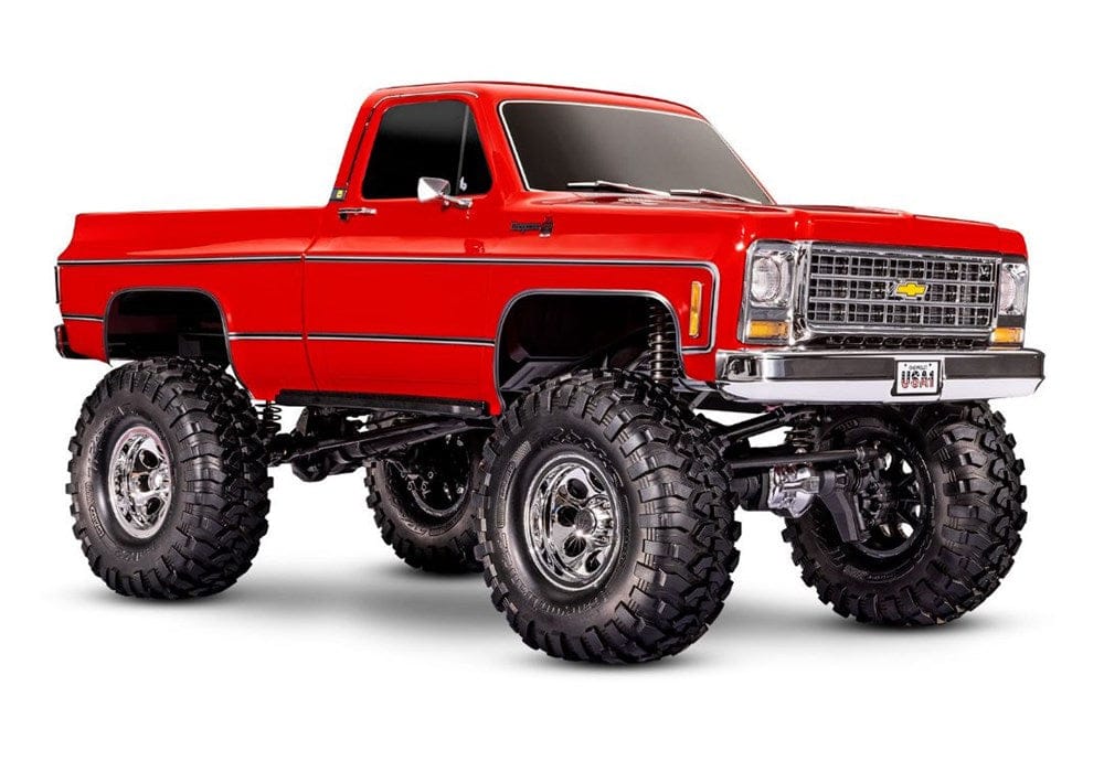 TRA92056-4RED Traxxas TRX-4 Chevrolet K10 Cheyenne High Trail Edition - Red  **SOLD SEPARATELY YOU will need this part # TRA2992 to run this truck