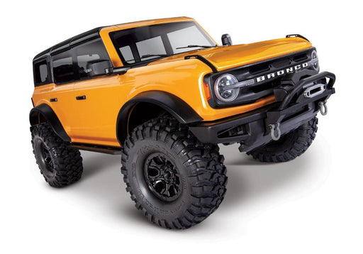 TRA92076-4  Traxxas TRX4 Scale & Trail 2021 Ford Bronco 1/10 Crawler Orange FOR LONG RUN TIME & QUICK CHARGER ORDER TRA2992