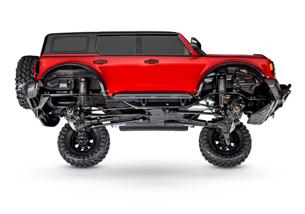 TRA92076-4 Traxxas TRX4 Scale & Trail 2021 Ford Bronco 1/10 Crawler - Red FOR LONG RUN TIME & QUICK CHARGER ORDER TRA2992
