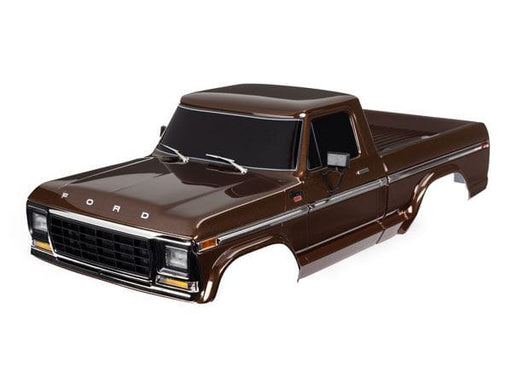 TRA9230-BROWN Traxxas Body, Ford F-150 (1979) Brown - Painted, Decals Applied