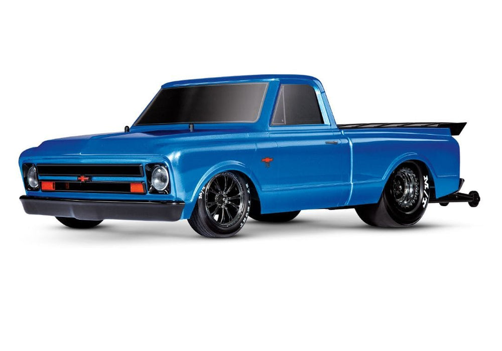 TRA94076-4 raxxas 1967 Chevrolet C10 Drag Slash - Brilliant Blue YOU will need this part # TRA2994 to run this truck