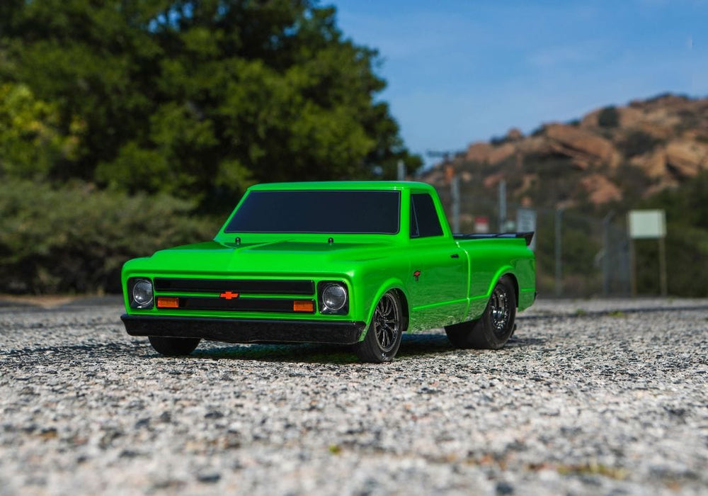 TRA94076-4 Traxxas 1967 Chevrolet C10 Drag Slash - Green Machine YOU will need this part # TRA2994 to run this truck
