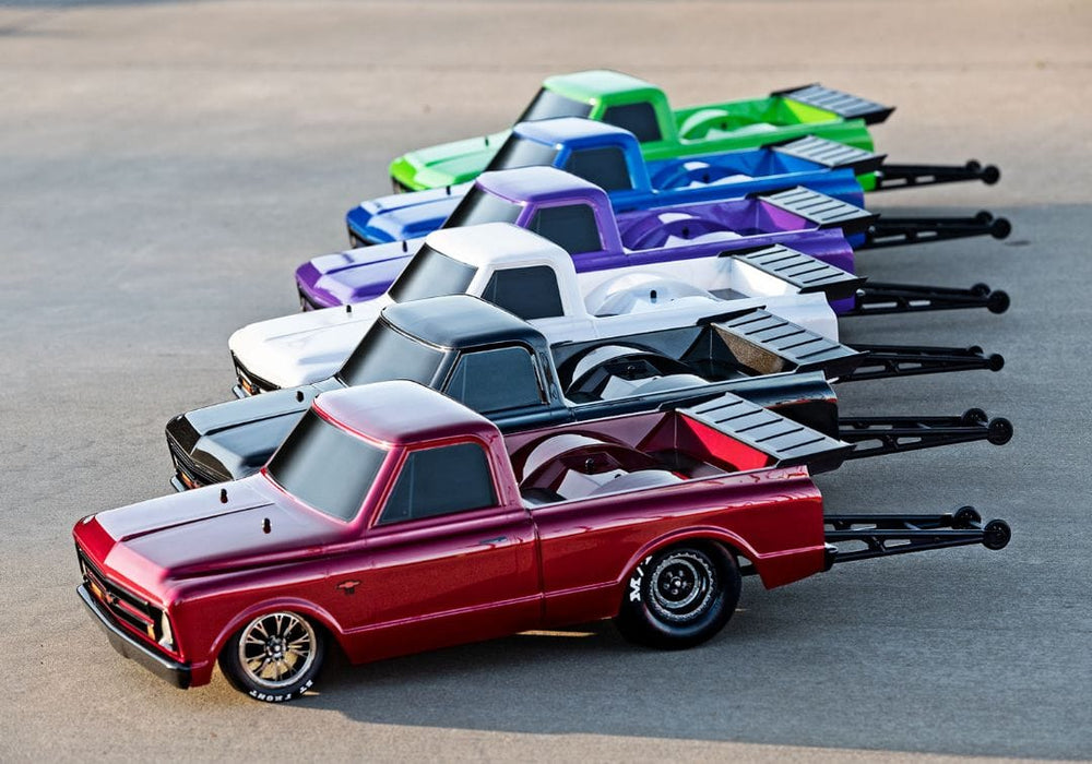 TRA94076-4 Traxxas 1967 Chevrolet C10 Drag Slash - Ultra Violet YOU will need this part # TRA2994 to run this truck