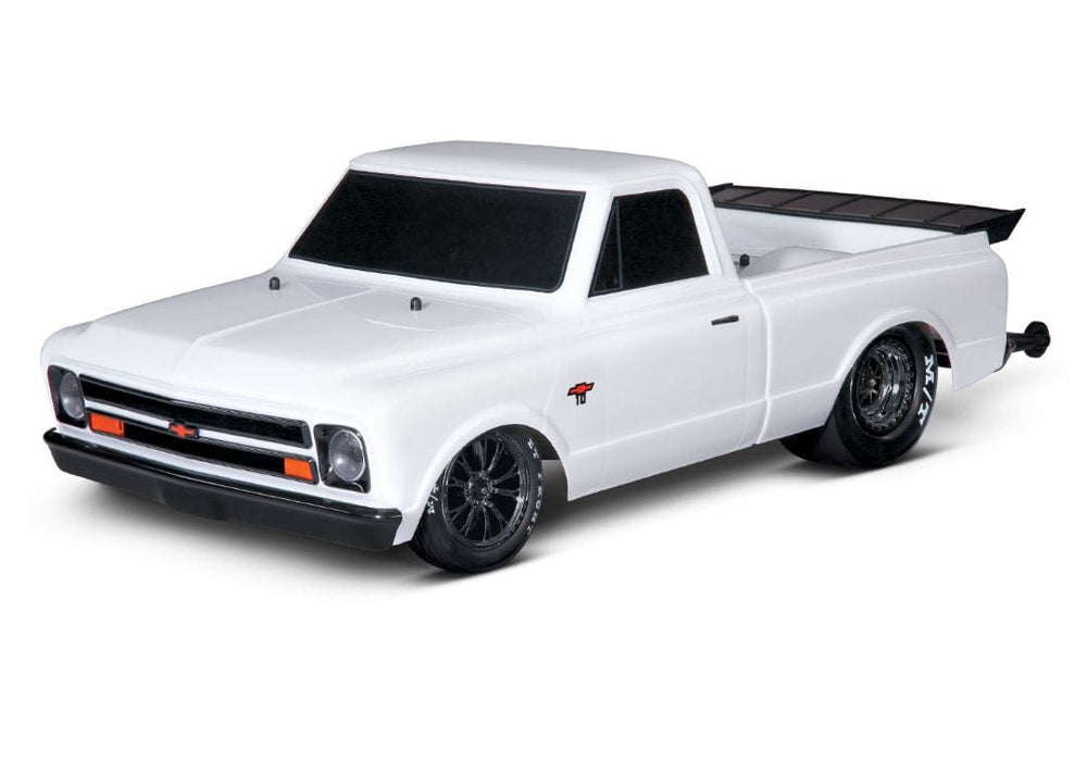 TRA94076-4 Traxxas 1967 Chevrolet C10 Drag Slash - Diamond White YOU will need this part # TRA2994 to run this truck