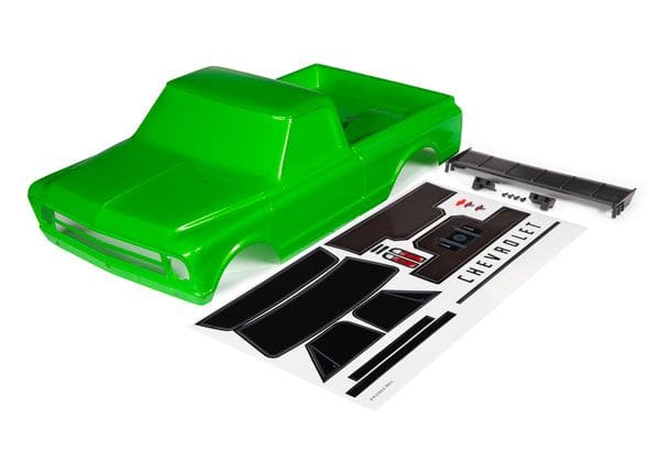 TRA9411G Traxxas Body, Chevrolet C10 (green) (includes wing & decals)