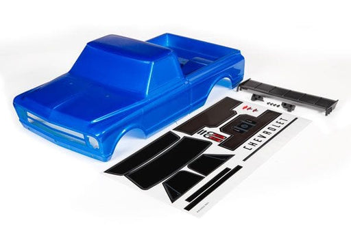 TRA9411X Traxxas Body, Chevrolet C10 (blue) (includes wing & decals)