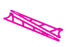 TRA9462P Traxxas Side plates, wheelie bar, pink (aluminum) (2)