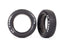 TRA9470 Traxxas Tires, front (2)/ foam inserts (2)