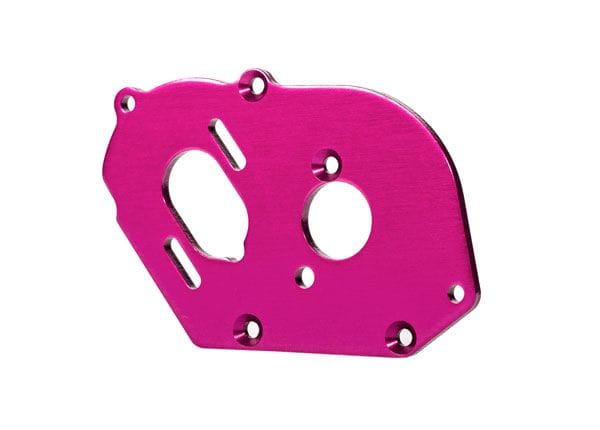 TRA9490P Traxxas Plate, motor, pink (4mm thick) (aluminum)