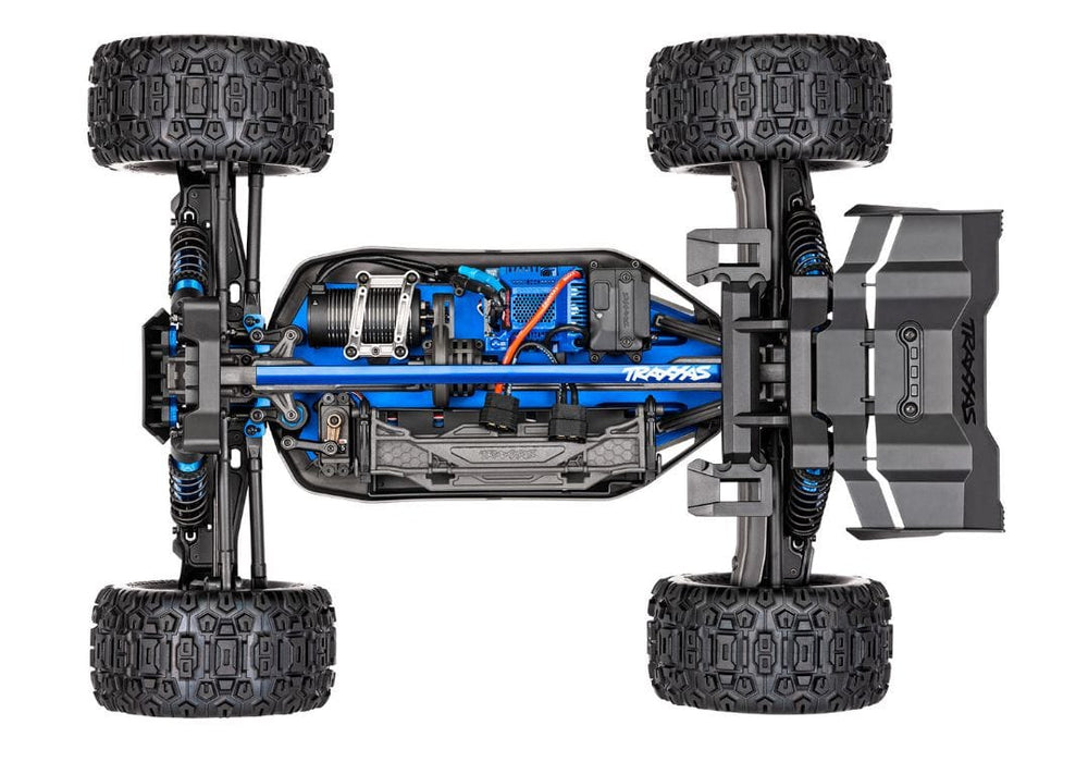 TRA95076-4BLUE Traxxas Sledge: 1/8 Scale 4WD Brushless Monster Truck - Blue YOU will need this part #TRA2990   to run this truck