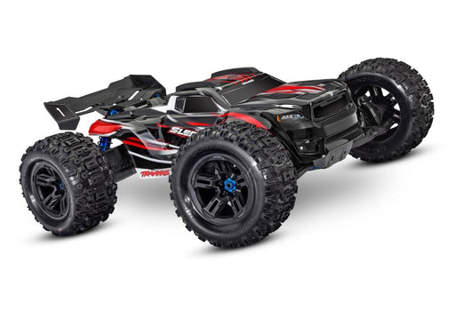 TRA95076-4RED Traxxas Sledge: 1/8 Scale 4WD Brushless Monster Truck - Red YOU will need this part #TRA2990   to run this truck