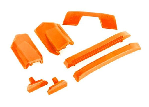 TRA9510T Traxxas Body reinforcement set, orange/ skid pads (roof) (fits #