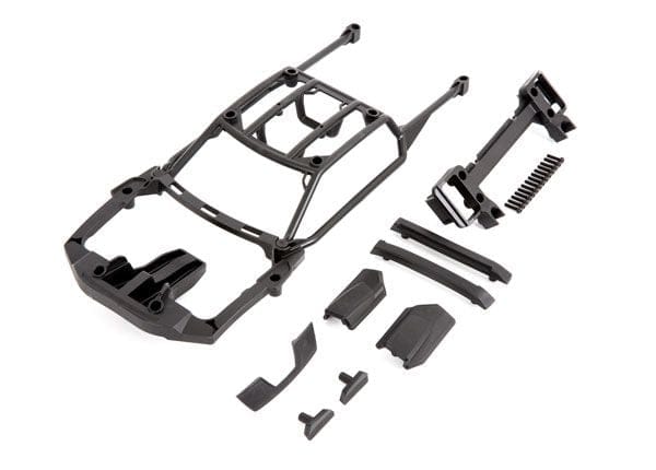 TRA9513X Traxxas Body support (assembled with front mount & rear latch)/