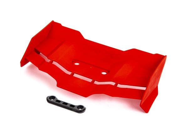 TRA9517R Traxxas Wing/ wing washer (red)