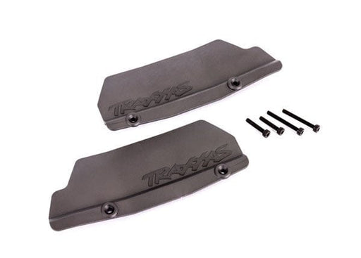 TRA9519 Traxxas Mud guards, rear, black (left and right)/ 3x15 CCS (2)/ 3x25 CCS (2)