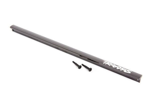 TRA9523A Traxxas Center brace (T-Bar), 6061-T6 aluminum (gray-anodized)/