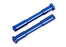 TRA9525 Traxxas Bellcrank posts, steering (aluminum, blue-anodized)
