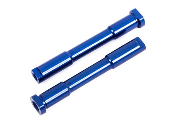 TRA9525 Traxxas Bellcrank posts, steering (aluminum, blue-anodized)