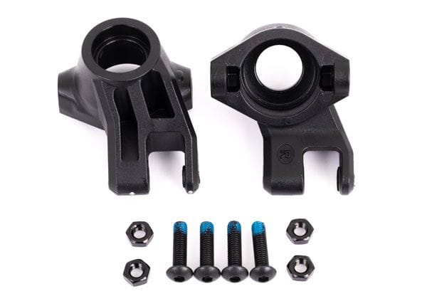 TRA9537 Traxxas Steering blocks, left & right/ M4x0.7 NL (4)