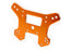 TRA9539T Traxxas Shock tower, front, 6061-T6 aluminum (orange-anodized)