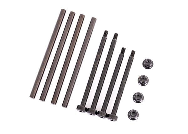 TRA9540 Traxxas Suspension pin set, front & rear (hardened steel), 4x67m