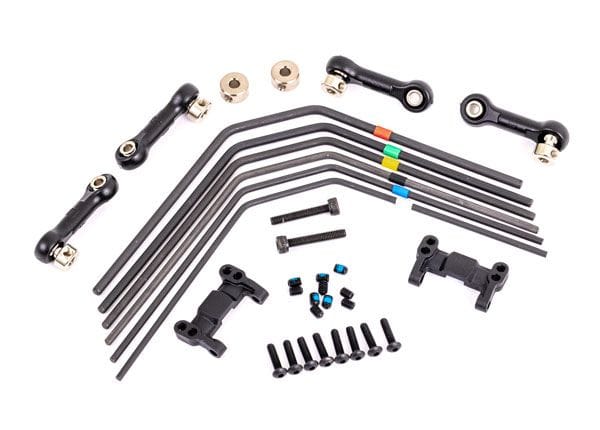 TRA9595 Traxxas Sway bar kit, Sledge (front and rear) (includes front and rear sway bars and linkage)