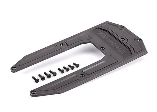 TRA9623A Traxxas Skidplate, Chassis, Graphite Gray (Fits Sledge)