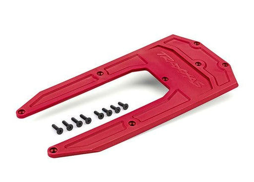 TRA9623R Traxxas Skidplate, Chassis, Red (Fits Sledge)