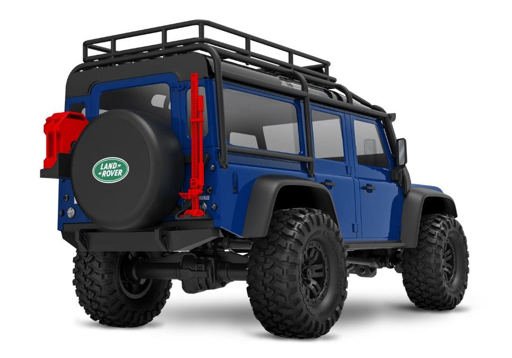 TRA97054-1 Traxxas TRX-4M Land Rover Defender 1/18 RTR Trail Truck, Blue(Sold Separately extra battery please ORDER #TRA2821)