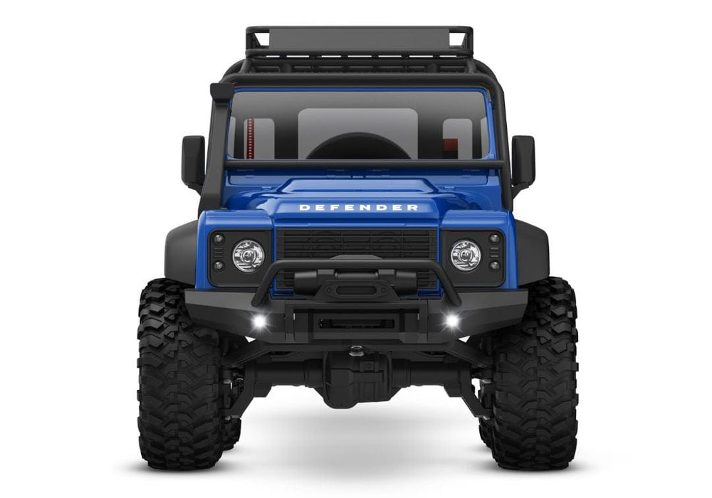 TRA97054-1 Traxxas TRX-4M Land Rover Defender 1/18 RTR Trail Truck, Blue(Sold Separately extra battery please ORDER #TRA2821)