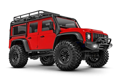 TRA97054-1 Traxxas TRX-4M Land Rover Defender 1/18 RTR Trail Truck, Red (Sold Separately extra battery please ORDER #TRA2821)