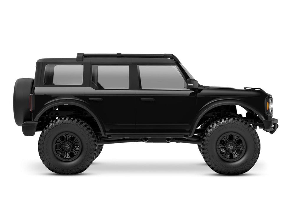 TRA97074-1 Traxxas TRX-4M Ford Bronco 1/18 RTR 4X4 Trail Truck, Black (Sold Separately extra battery please ORDER #TRA2821)