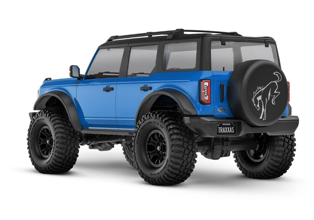 TRA97074-1 Traxxas TRX-4M Ford Bronco 1/18 RTR 4X4 Trail Truck, Blue (Sold Separately extra battery please ORDER #TRA2821)