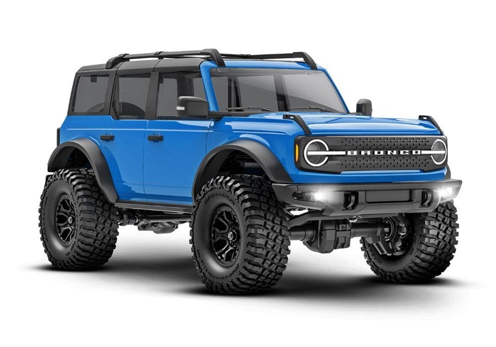 TRA97074-1 Traxxas TRX-4M Ford Bronco 1/18 RTR 4X4 Trail Truck, Blue (Sold Separately extra battery please ORDER #TRA2821)