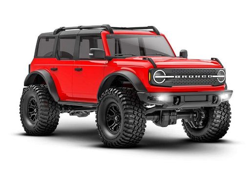 TRA97074-1 Traxxas TRX-4M Ford Bronco 1/18 RTR 4X4 Trail Truck, Red (Sold Separately extra battery please ORDER #TRA2821)