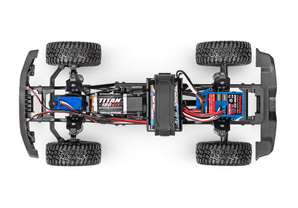 TRA97074-1 Traxxas TRX-4M Ford Bronco 1/18 RTR 4X4 Trail Truck, Blue (Sold Separately extra battery please ORDER #TRA2821)