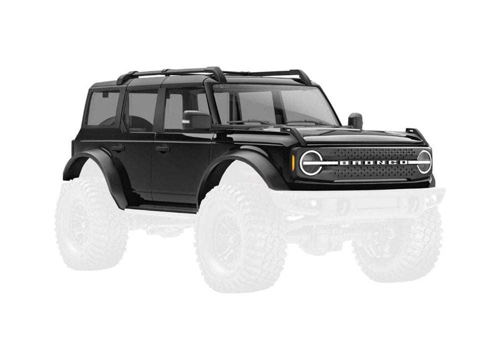 TRA9711-BLK Traxxas Body, Ford Bronco (2021), Complete, Black