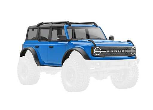 TRA9711-BLUE Traxxas Body, Ford Bronco (2021), Complete, Blue