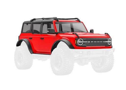 TRA9711-RED Traxxas Body, Ford Bronco (2021), Complete, Red