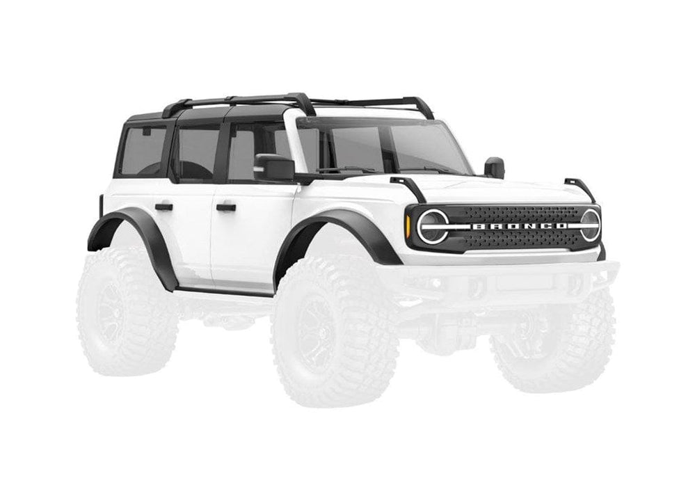 TRA9711-WHT Traxxas Body, Ford Bronco (2021), Complete, White