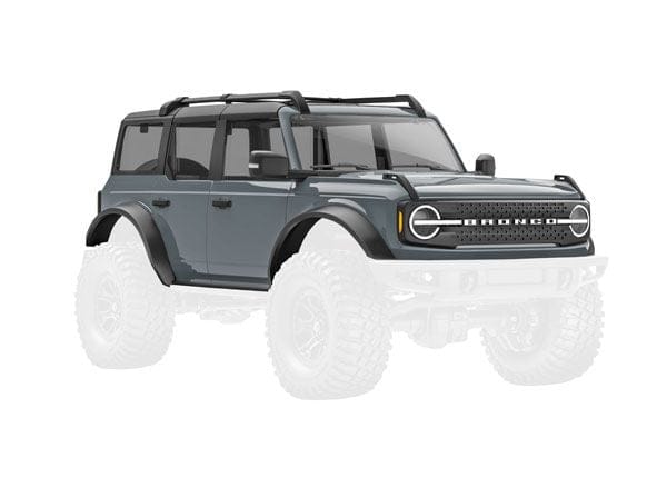 TRA9723-DKGRY Traxxas Body, Ford Bronco, Complete, Dark Gray