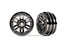 TRA9768-BLKCR Traxxas Wheels, 1.0" (Black Chrome) (2)