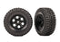 TRA9774 Traxxas Tires & Wheels, Premounted (Black 1.0", BFGoodrich)