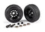 TRA9797 Traxxas Trailer Wheels (2)/ Tires (2)/ Mounting Hardware