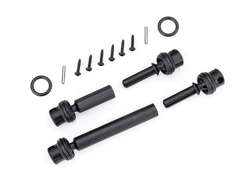 TRA9855 Traxxas Driveshafts,Center,Assembled(F&R)(1/18 w/Long Wheelbase)